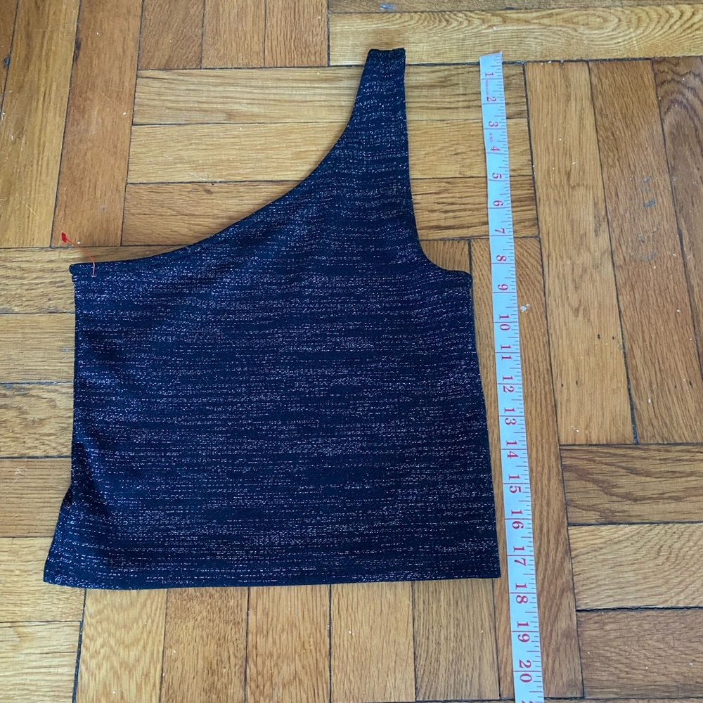 American Eagle Outfitters Black Sparkle Top - Small